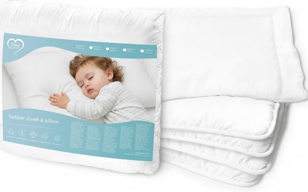 Baby Comfort Betten-Set für Babys, Bettdecke und Kissen, luxuriös, 120 x 90 cm, für das Babybett (12