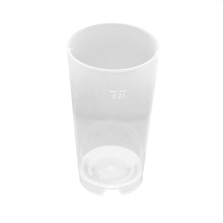 Gebr. Kohlmeier GmbH 0,2L Mehrweg 100 Stück Polypropylen transparent