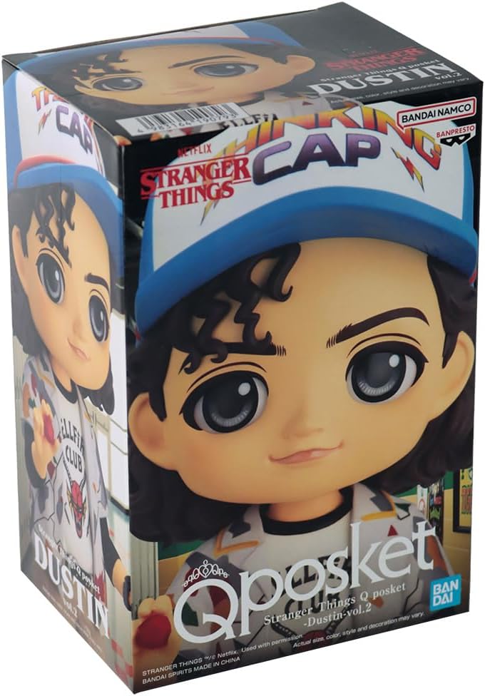 BANPRESTO Stranger Things - Dustin - Q POSKET 13cm
