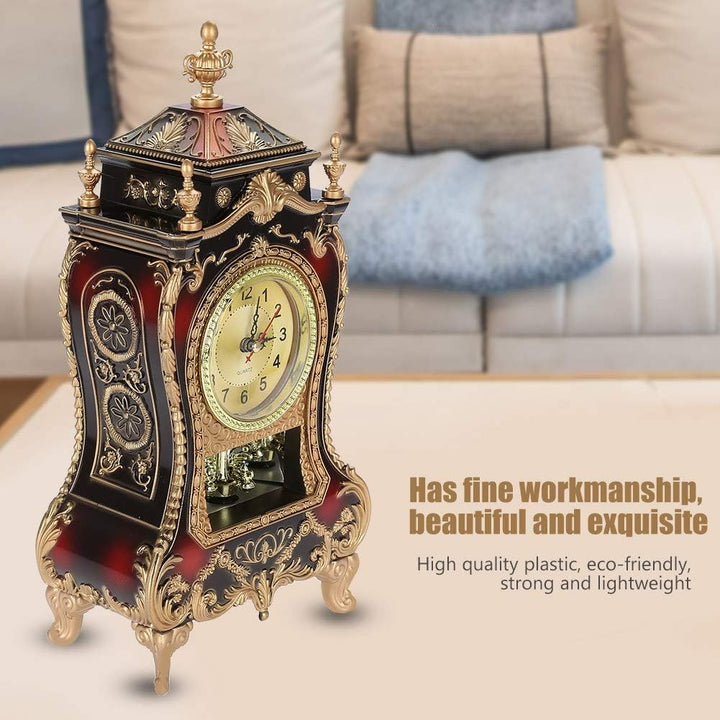 Tbest kaminuhr mit Westminster, Kaminuhren Für Wohnzimmer Vintage, Vintage Uhr Vintage Stil Kunststo