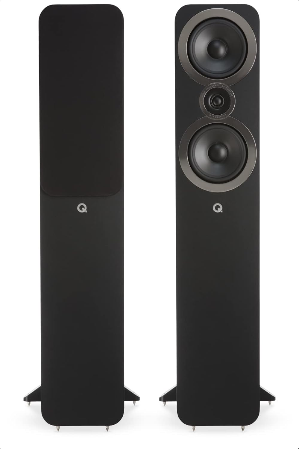Q Acoustics 3050i Standlautsprecher QA3556 in Schwarz/Paar