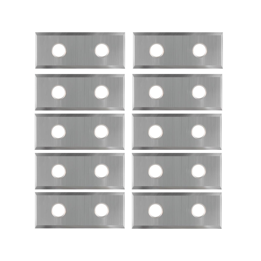 Trvoxviq 4 Schneidkanten Wendeschneidplatten Austauschbare Hartmetall-Wendemesser 1.5mm Dicke, 10 St