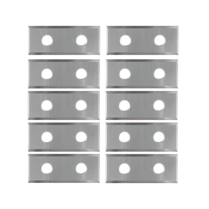 Trvoxviq 4 Schneidkanten Wendeschneidplatten Austauschbare Hartmetall-Wendemesser 1.5mm Dicke, 10 St