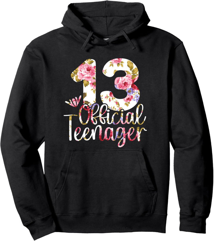 13. Geburtstag Mädchen 13 Jahre Teenager Geburtstags Pullover Hoodie