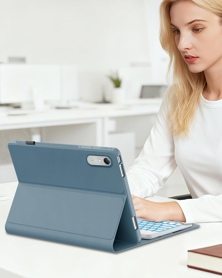 Für Idea Tab Pro Gen 2 13" Tastaturhülle mit Beleuchtung QWERTZ | Für Lenovo Idea Tab Pro Gen 2 Tast
