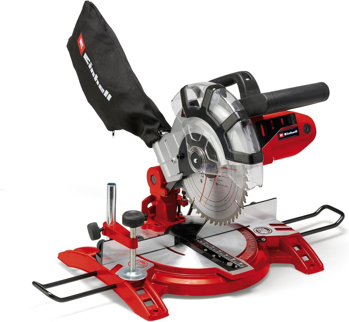 Einhell Kapp-Gehrungssäge TC-MS 2112 (max. 1.600 W, 5.000 min-1, hochwertiges HM-bestücktes Sägeblat