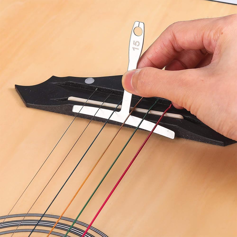 Hsthe Sea 72PCS Gitarre Tool Kit Gitarre Werkzeug Reparatur Wartung Tool Kit Für Elektrische Gitarre