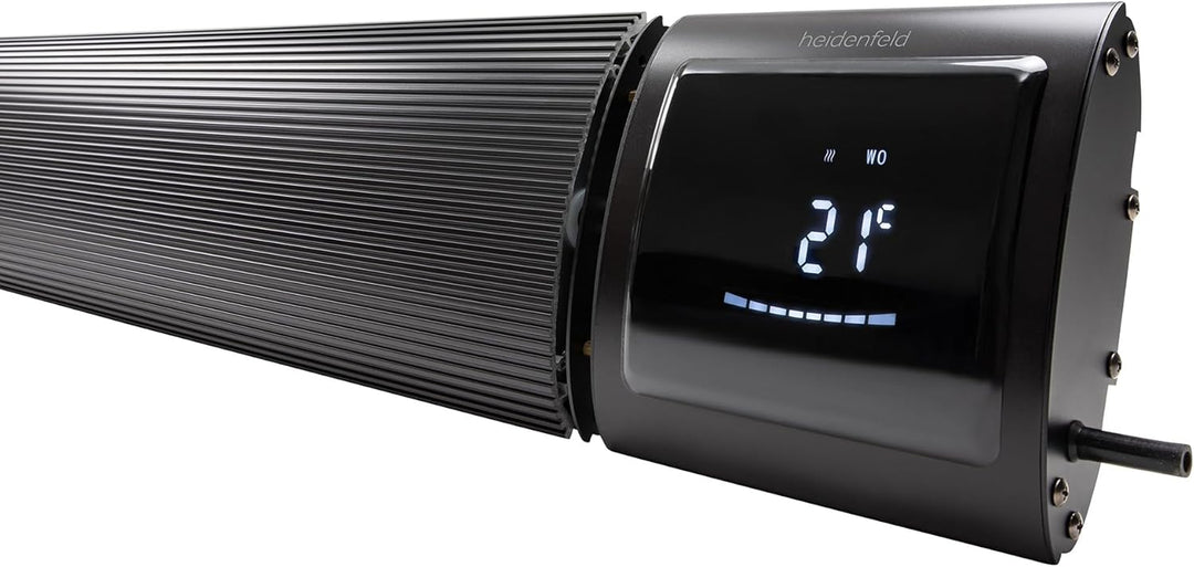 Heidenfeld Dunkelstrahler DH700 | 𝟑 𝐉𝐀𝐇𝐑𝐄 𝐆𝐀𝐑𝐀𝐍𝐓𝐈𝐄 - App Steuerung - 3200 Watt - Infrarotheizung - H