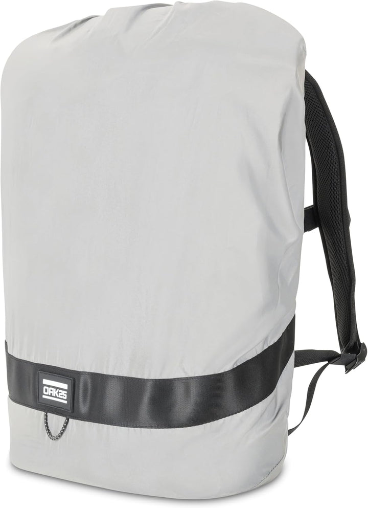 OAK25 Regenschutz für Rucksack Reflektierend - RAIN Cover - Regenhülle für Backpack, Schulranzen ode