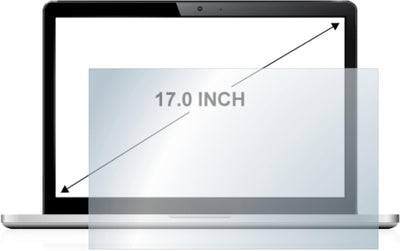 upscreen 17" Entspiegelungs-Schutzfolie für 17,0 Zoll Notebooks (43 cm) [341 x 273 mm, 4:3] – Anti-R