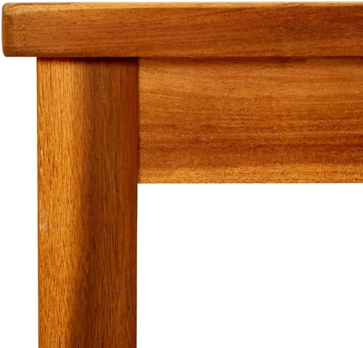 homiuse Garten-Couchtisch 45x45x36 cm Esszimmertische Couchtisch Holz GartenmöBel BalkonmöBel Garten