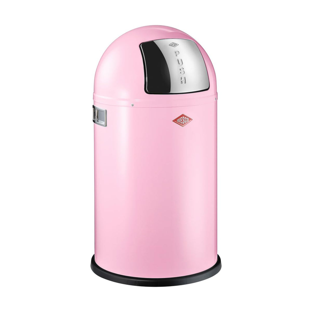 Wesco Abfallsammler Pushboy Junior 22 Liter pink, 63 x 35 cm, Pink