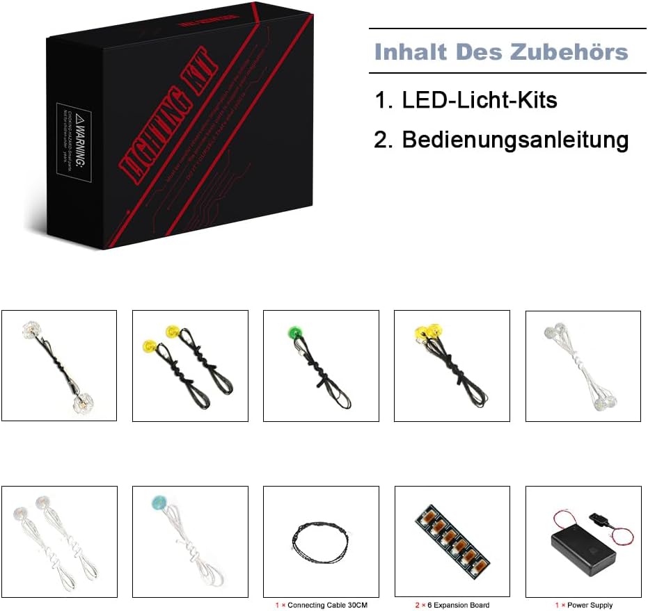 Led Licht Set für Lego 10329 Icons Mini Pflanzen (Kein Lego), Dekorationsbeleuchtungsset für Lego Ti