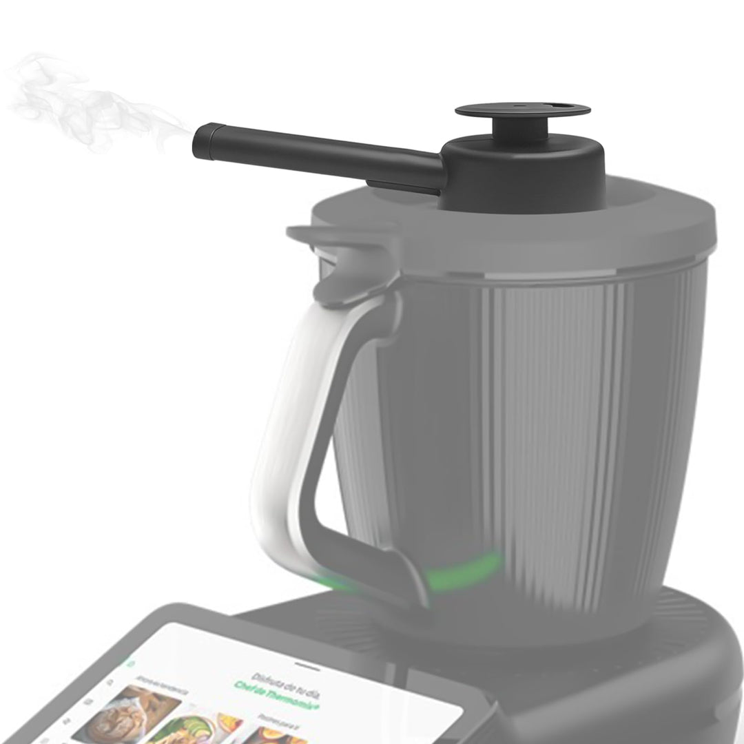 Dampfumleiter für Thermomix TM7 – Dampfumlenk Aufsatz mit Überlaufschutz, Vorwerk Thermomix TM7 Zube