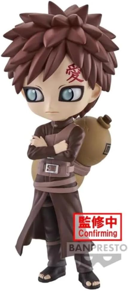 Banpresto Figur Q Posket Gaara Naruto Shippuden (Ver.B), 14 cm, Mehrfarbig BP88136, Mehrfarbig