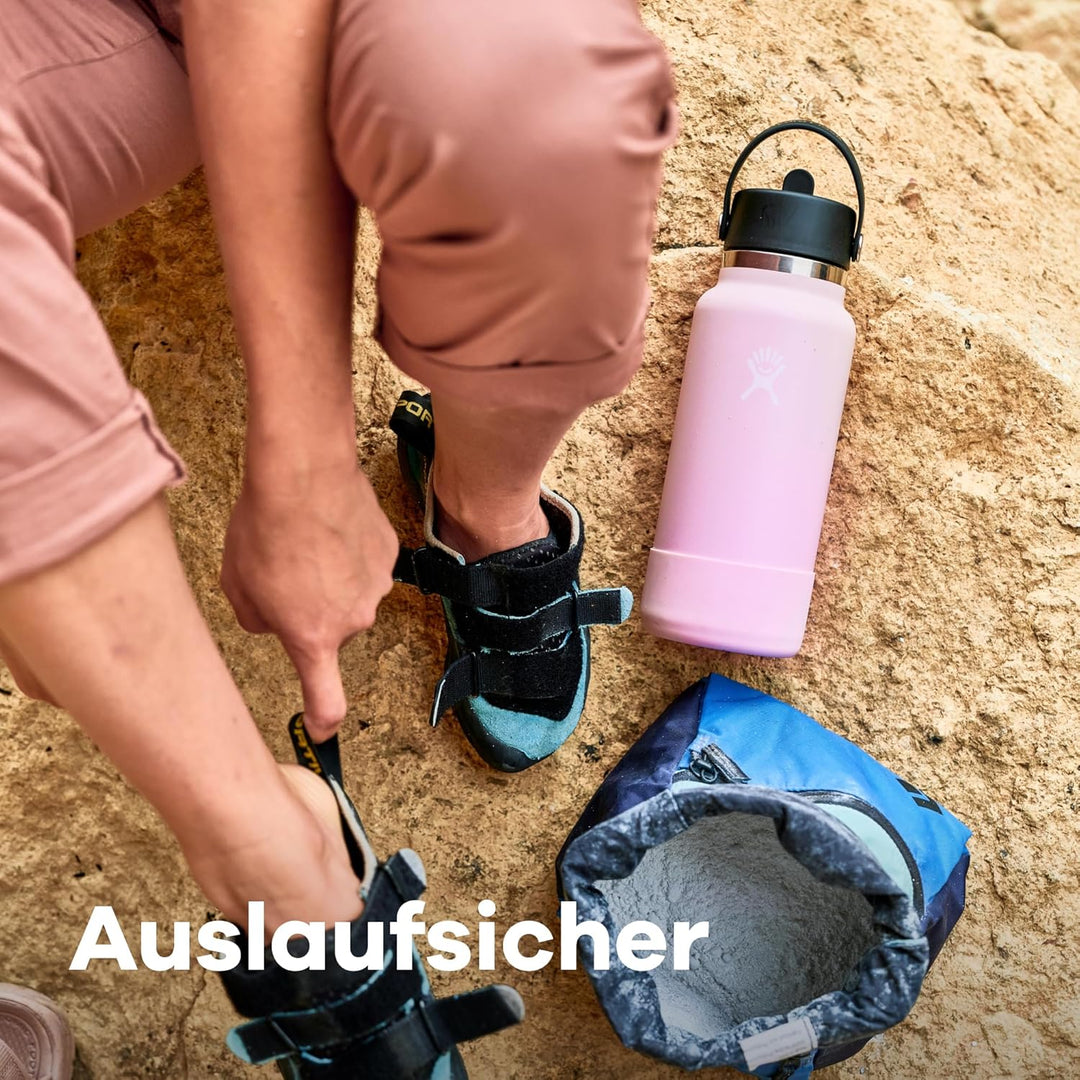 HYDRO FLASK - Trinkflasche 946ml (32oz) mit Strohdeckel - Vakuumisolierte, Wiederverwendbare Flasche