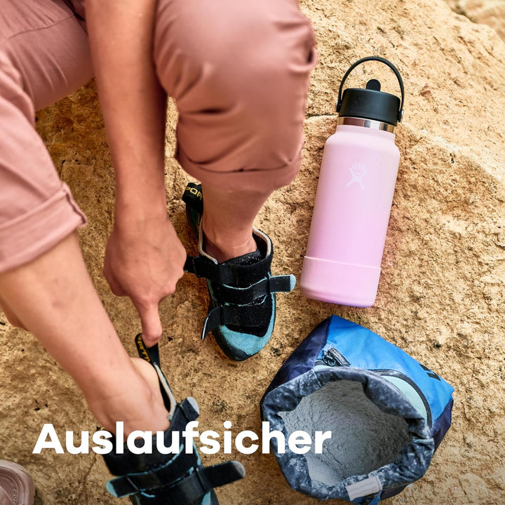 HYDRO FLASK - Trinkflasche 946ml (32oz) mit Strohdeckel - Vakuumisolierte, Wiederverwendbare Flasche
