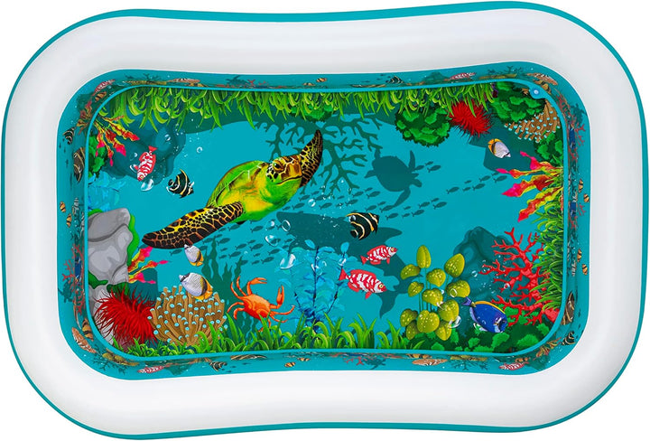 8'7" x 69" x 20"/2.62m x 1.75m x 51cm 3D Undersea Adventure Pool 262 x 175 x 51 cm, 262 x 175 x 51 c