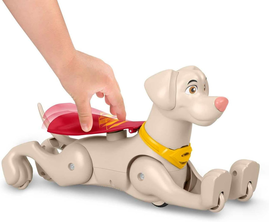 Fisher-Price DC Comics DC Super Pets HJF35 - Superspeed-Flug Krypto, 35,5 cm grosse Transformationsf