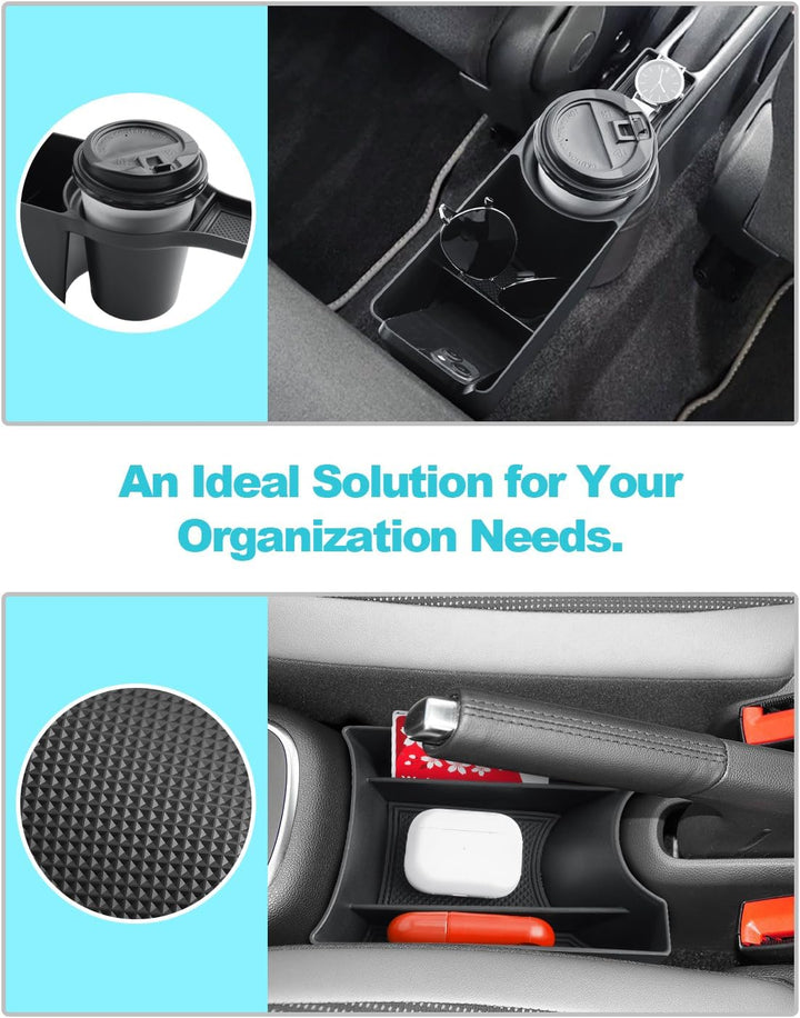 CDEFG Kompatibel mit VW UP GTI/Seat MII/Citigo 2013-2023 Mittelkonsole Organizer Aufbewahrungsbox Au