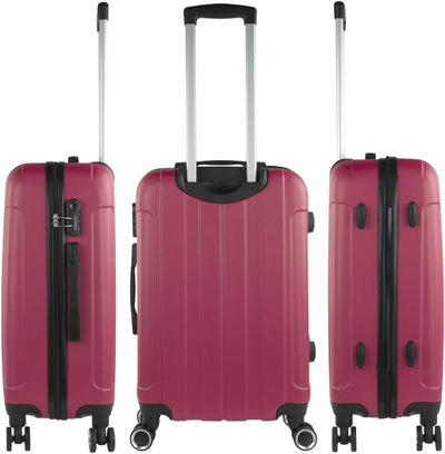 ITACA - Reisekoffer der Firma, Set mit 4 Rädern – Set Travel Cases ABS – Set Sturdy and Light Travel