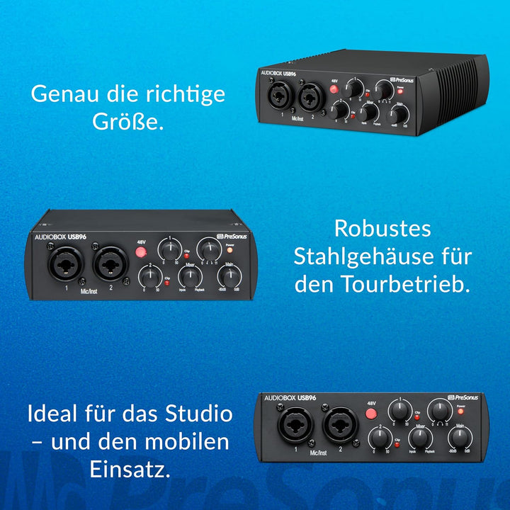 PreSonus Audio Interface, 25-jährige Jubiläumsausgabe, Streaming und Podcasting Audio Interface Audi