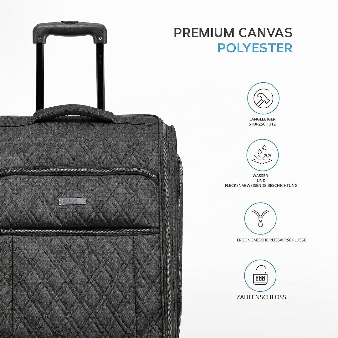 Flight Knight 56x45x25cm easyJet & British Airways Large Carry On Approved & Tested Maximum Size Han