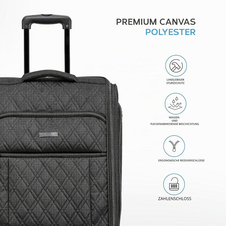 Flight Knight 56x45x25cm easyJet & British Airways Large Carry On Approved & Tested Maximum Size Han