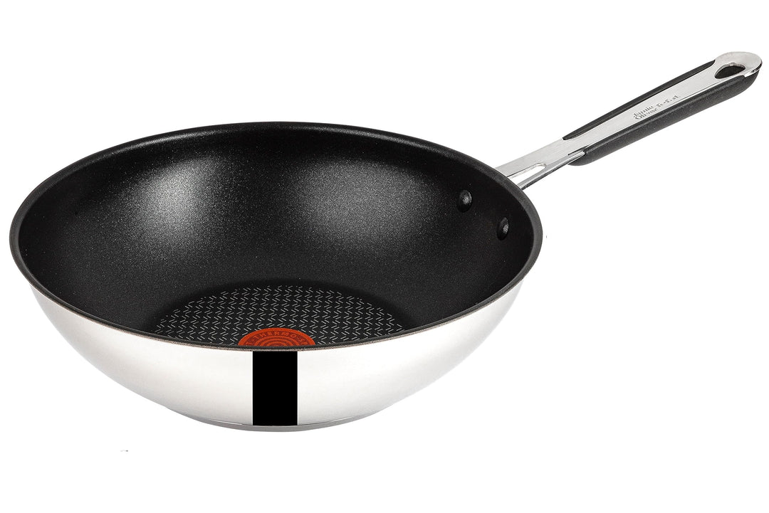Tefal E30 Jamie Oliver Wok pfanne Induktion 28 cm -SET4- Wokpfanne Antihaft-beschichtet, Spülmaschin
