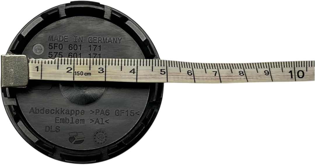 Original Zubehör Seat - Set 4 Abdeckkappen Center Rad Abdeckung Legierung, 5F0601171CBX