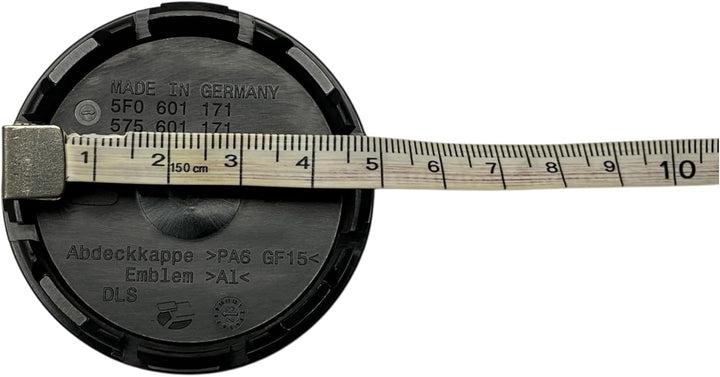 Original Zubehör Seat - Set 4 Abdeckkappen Center Rad Abdeckung Legierung, 5F0601171CBX