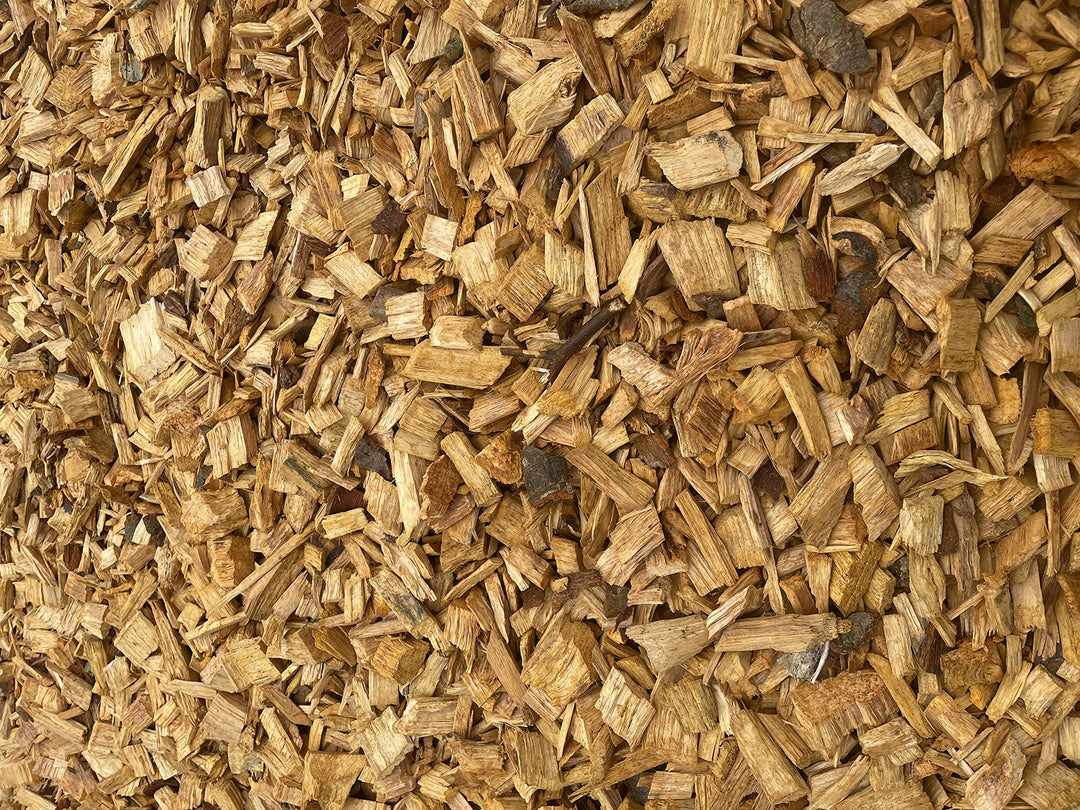 300L Holzhackschnitzel grobe Stücke Garten Beete Unkrautschutz in Top Qualität Einstreu Hackschnitze