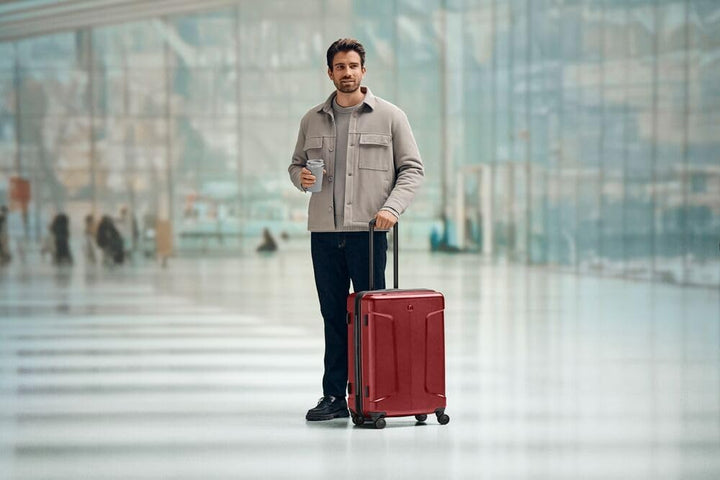 WENGER Legacy M Hartschalenkoffer mit 4 Rollen, Trolley, M, 66 (79) l, Sicherheitsschloss, Damen Her