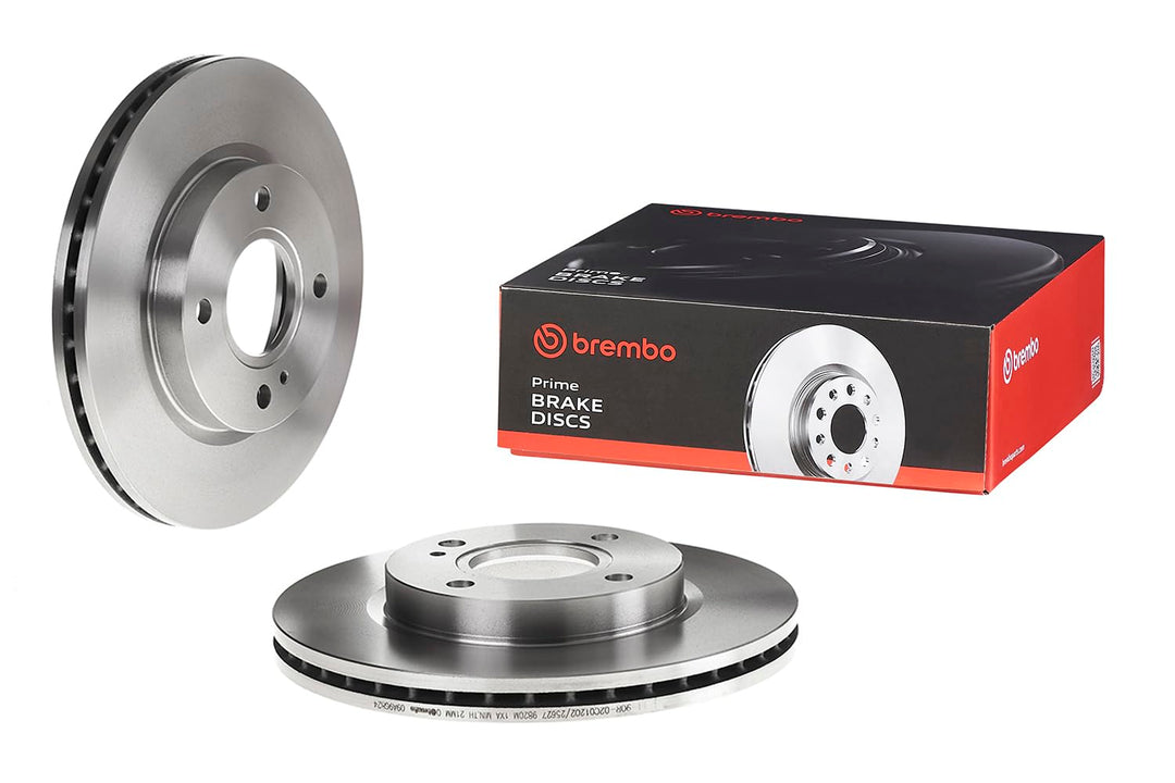 Brembo 09.A968.24 Bremsscheibe - Paar Single, Single