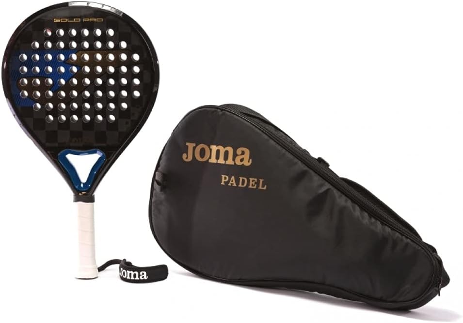 JOMA Gold Pro Balance Padel Racket (Black Blue)