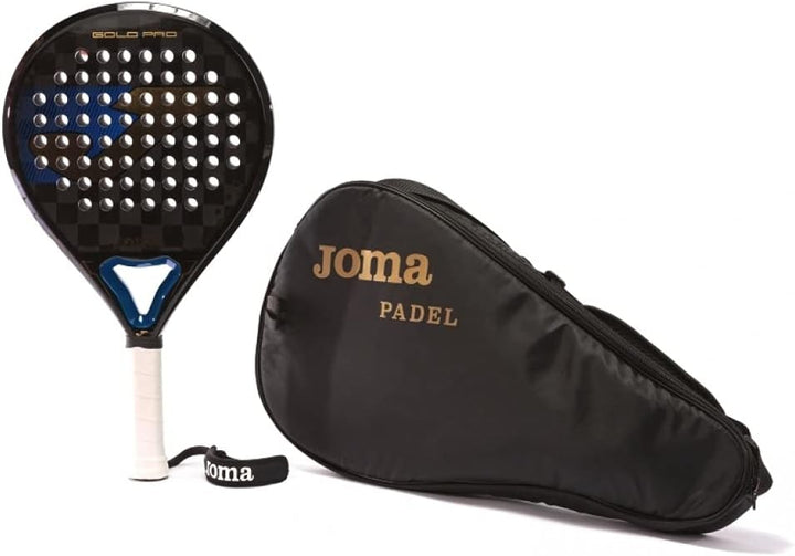 JOMA Gold Pro Balance Padel Racket (Black Blue)