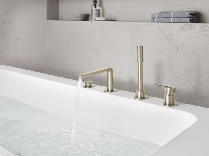 GROHE Lineare - 4-Loch-Einhand-Wannenkombination (Umstellung Wanne/Brause, mit Temperaturbegrenzer,