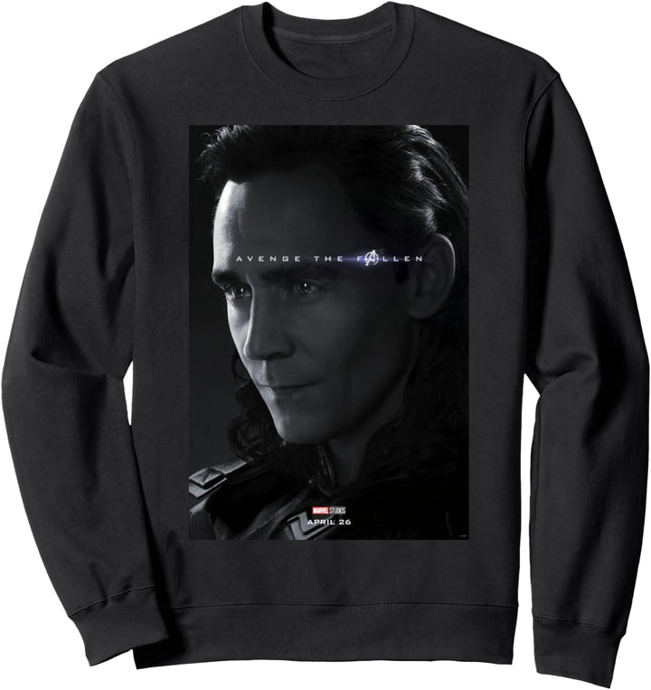 Marvel Avengers: Endgame Loki Avenge The Fallen Poster Sweatshirt