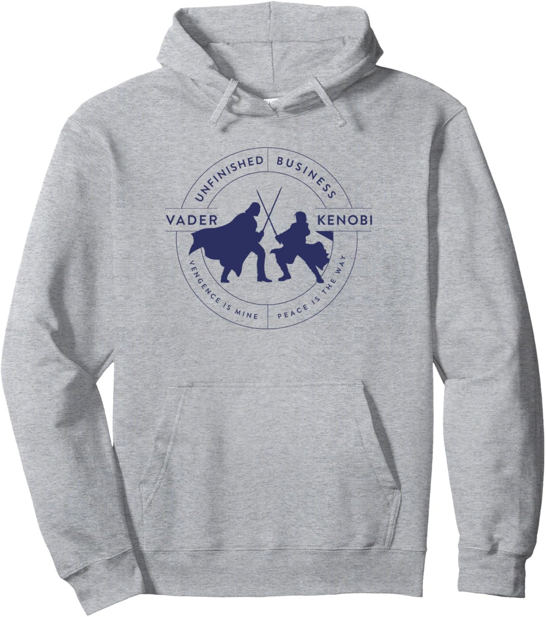 Star Wars: Obi-Wan Kenobi Vader VS Kenobi Silhouette Battle Pullover Hoodie