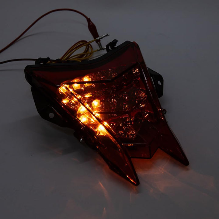 12V Motorrad Rücklicht LED Bremslicht Kennzeichenbeleuchtung Rotlicht Kompatibel mit HP4 S1000R S100