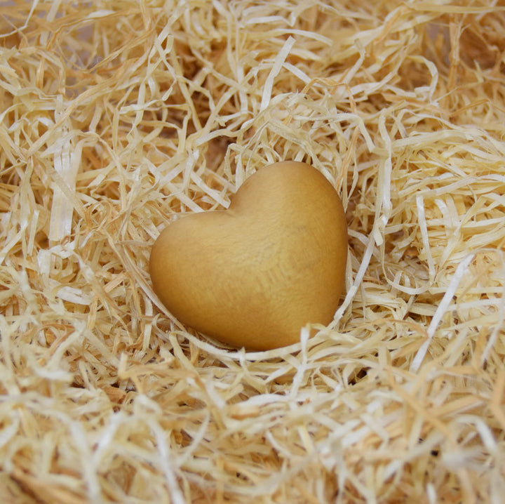 naturling Holzwolle Füllmaterial - Bio Verpackungsmaterial für Deko Geschenk Karton Pakete - unbehan