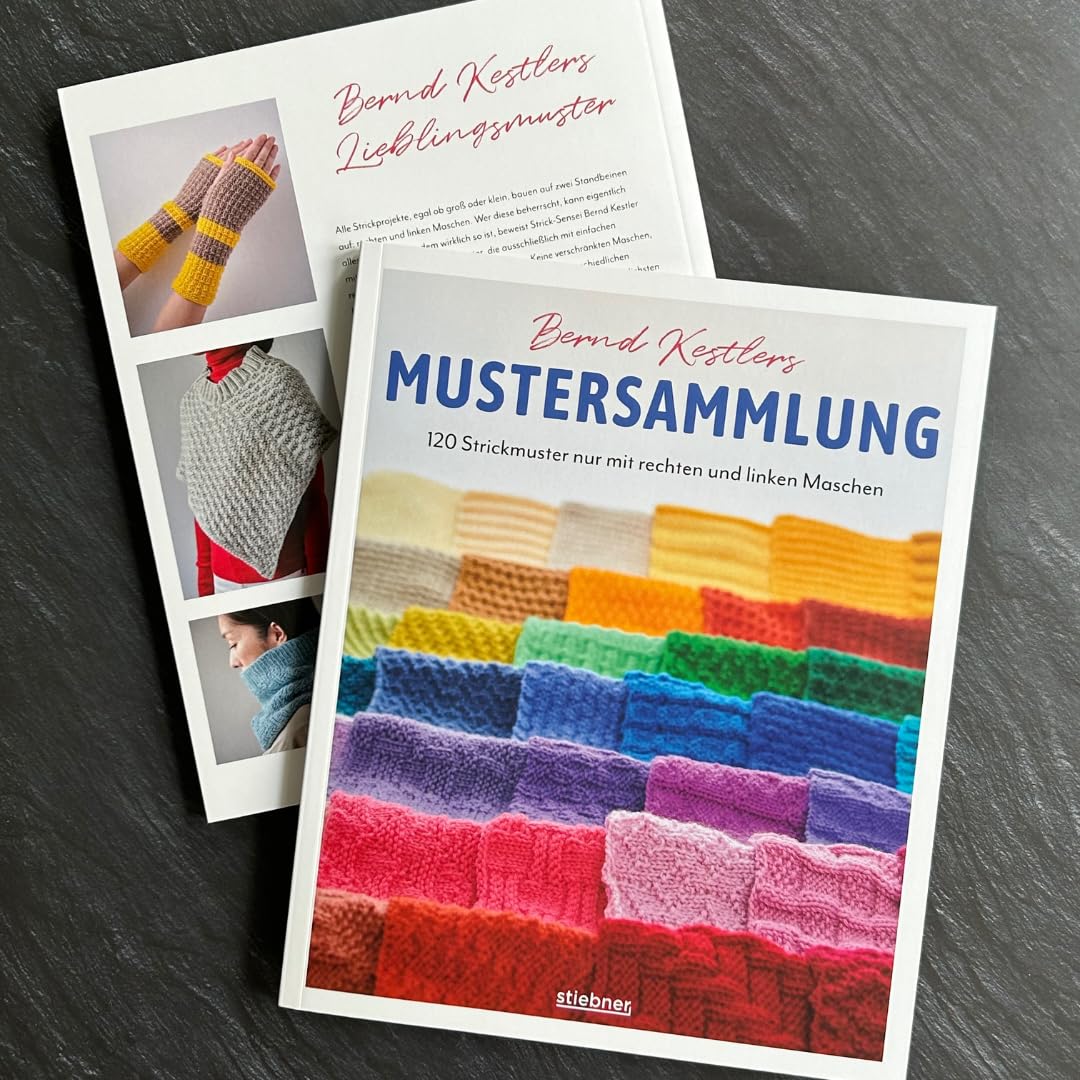 Bernd Kestlers Mustersammlung: 120 Strickmuster nur mit rechten und linken Maschen. Strickmuster und