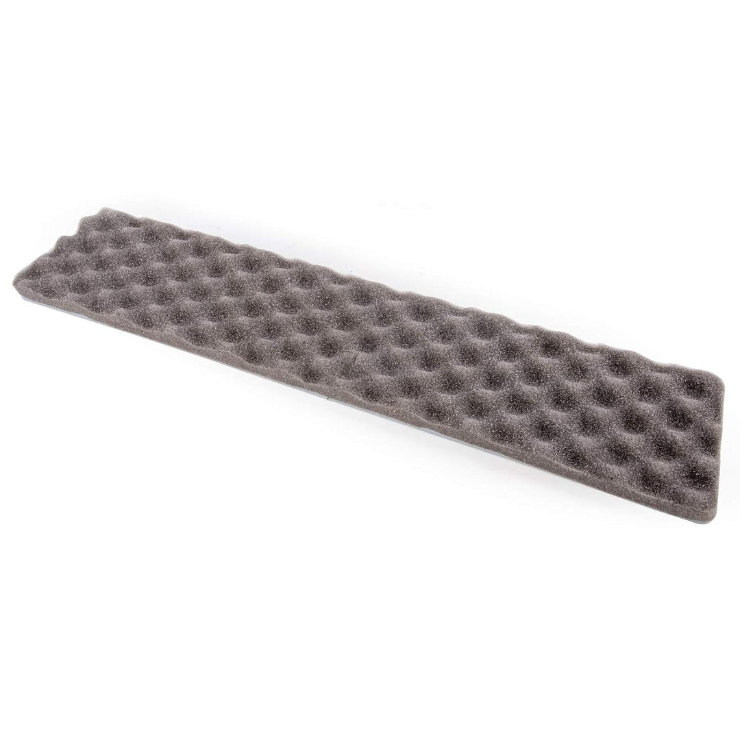 La Briantina Professionelle Donnerbürste, 60 cm, Grau, Kunststoffborsten, Schwamm, 100% PP-Kunststof