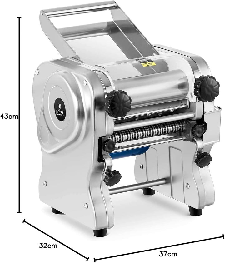 Royal Catering RC- EPM180 Nudelmaschine 18 cm 1 bis 14 mm elektrisch Pastamaschine