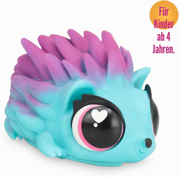 Famosa Jiggly Pets – My Spike Pet – Spiky the Hedgehog, interaktiver Igel, weicher Gummi, singend, g