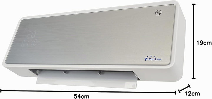 Wandheizung Keramik mit Fernbedienung Hoti M80 Purline