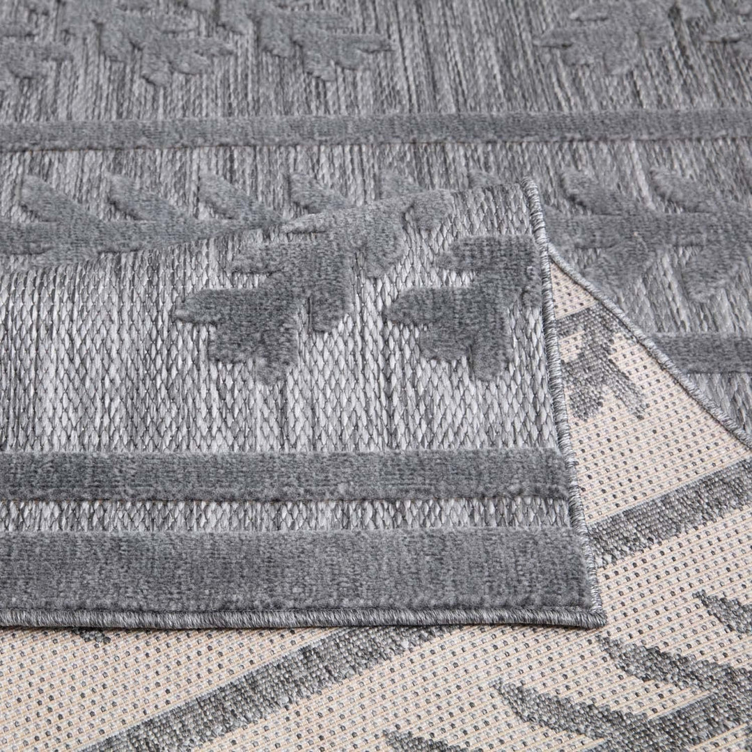 carpet city In-&amp; Outdoor Teppich - 120x170 cm - für Innen-&amp; Aussenbereich - Wetterfest Balkon-Teppic