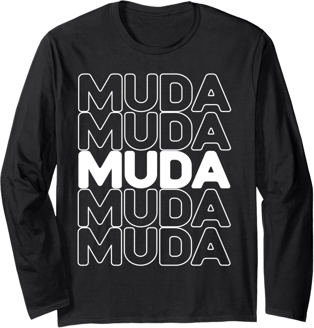 Muda Muda Muda Weeb Anime Japan Gift Japanese manga fan Langarmshirt
