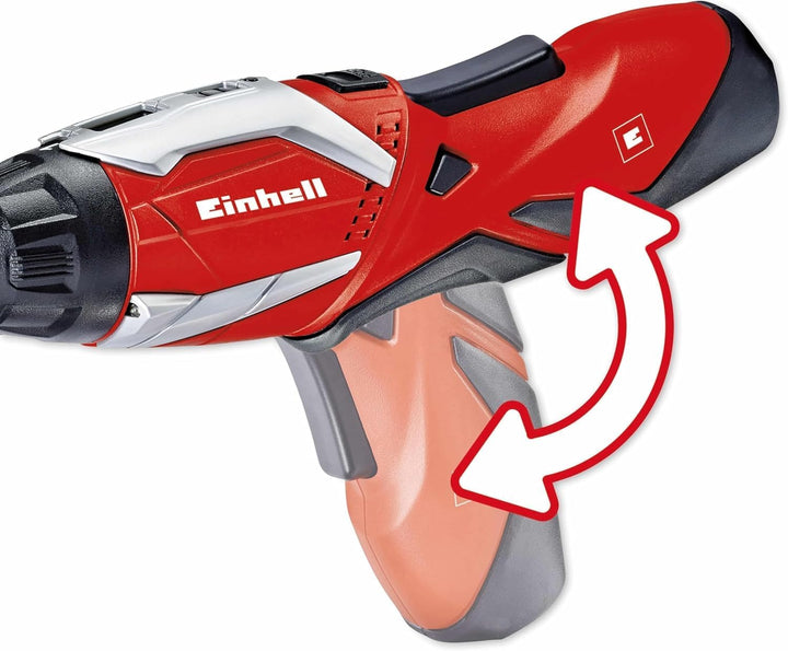 Einhell Akkuschreiber Set TE-SD 3,6 Li (Lithium Ionen, 3,6 V, 1,5 Ah, 3,5 Nm, 2x LED-Licht, Ladegerä