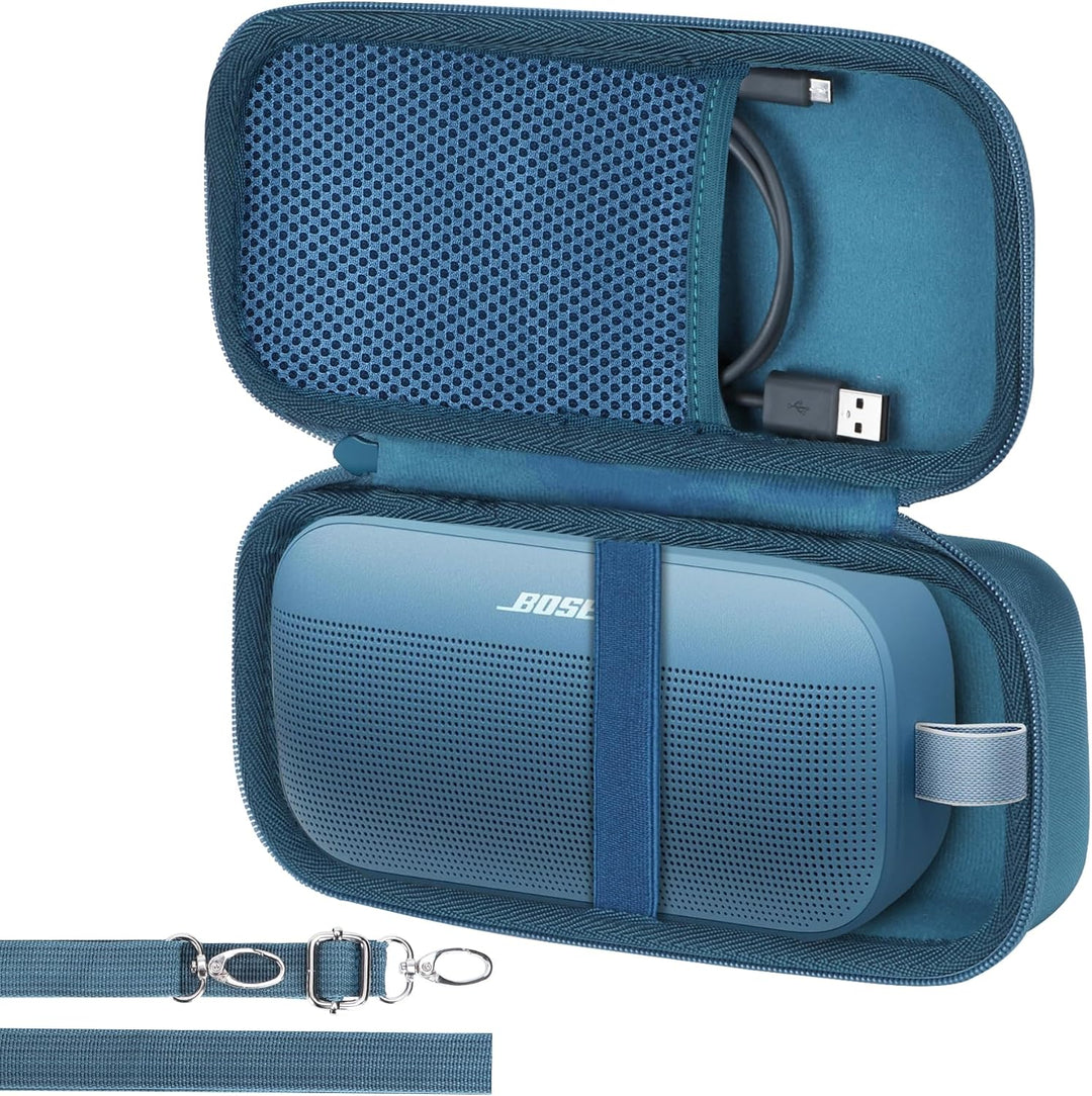 Hart Schutz Hülle Etui für Bose SoundLink Flex (2 Gen) / Flex Tragbarer Bluetooth Lautsprecher Marin